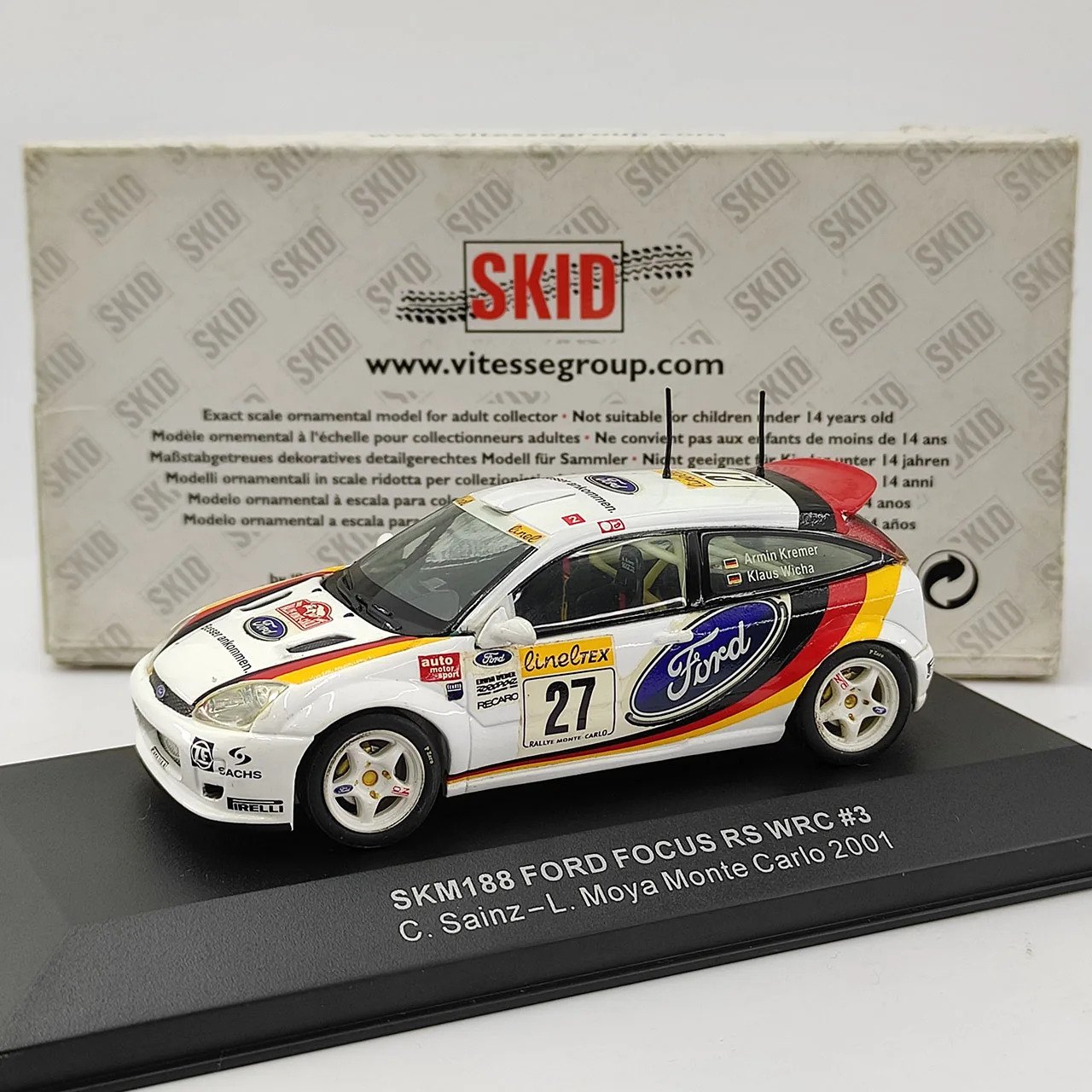 Ford Focus RS WRC #3 2001 Model Collection 2 Ford Focus RS WRC #3 2001 Model Collection - Image 2