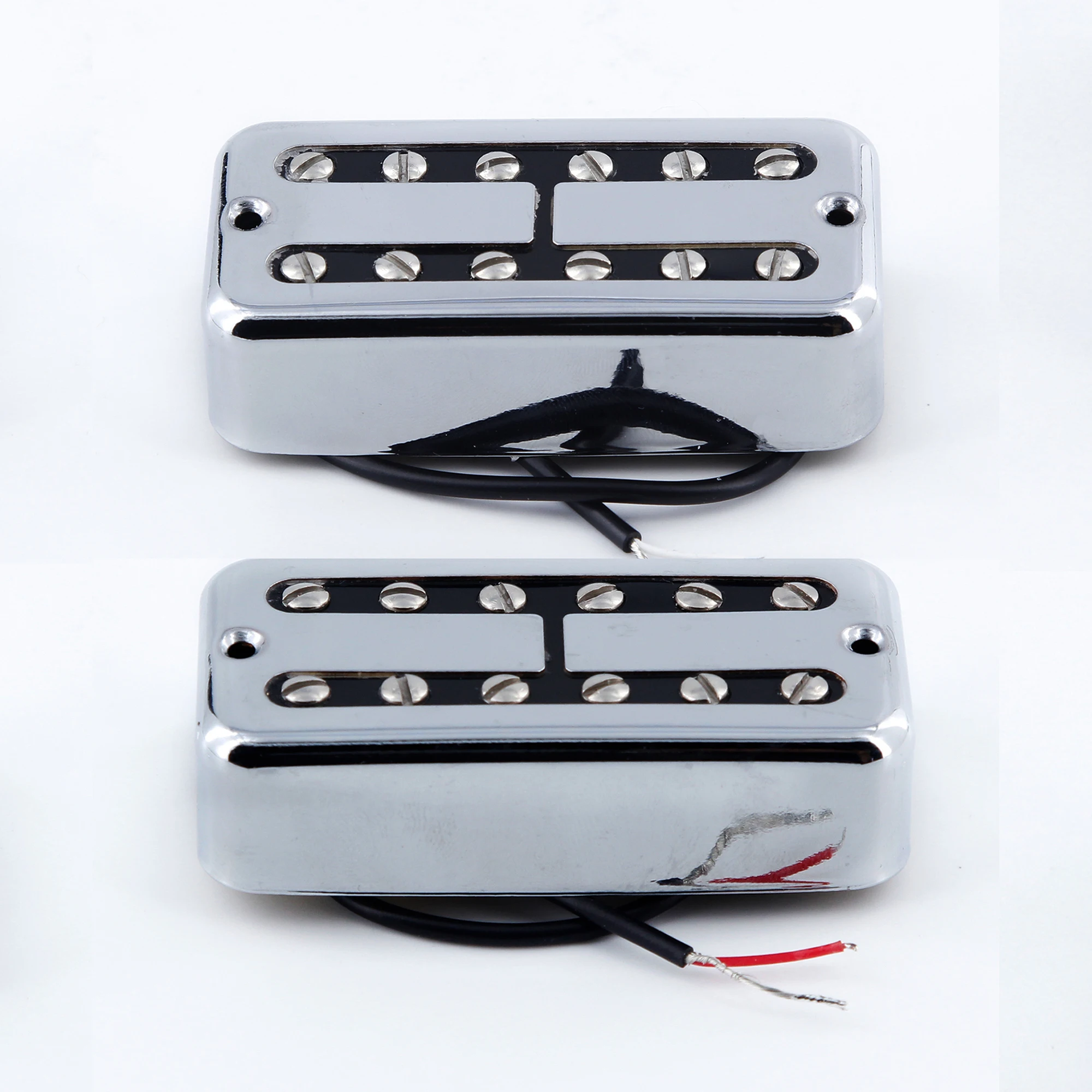 Gold and Chrome Humbuckers for FT-Style Guitars 2 Gold and Chrome Humbuckers for FT-Style Guitars - Image 2
