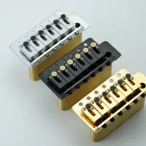 Black Electric Guitar Bridge Set Model 1001-S 9 Sfb0f8ee3df1c403da59a9790a282da2bo