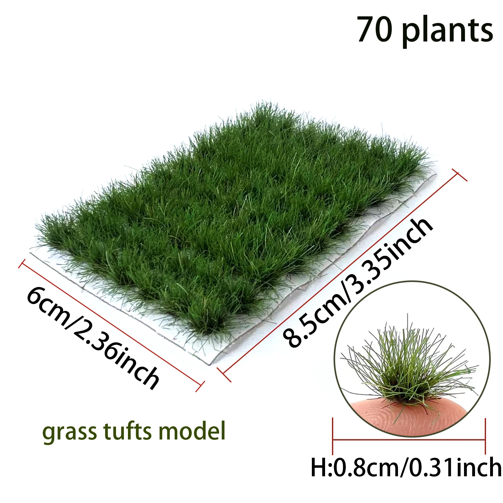 Miniature Static Grass Tufts for Dioramas 4 Miniature Static Grass Tufts for Dioramas - Image 4