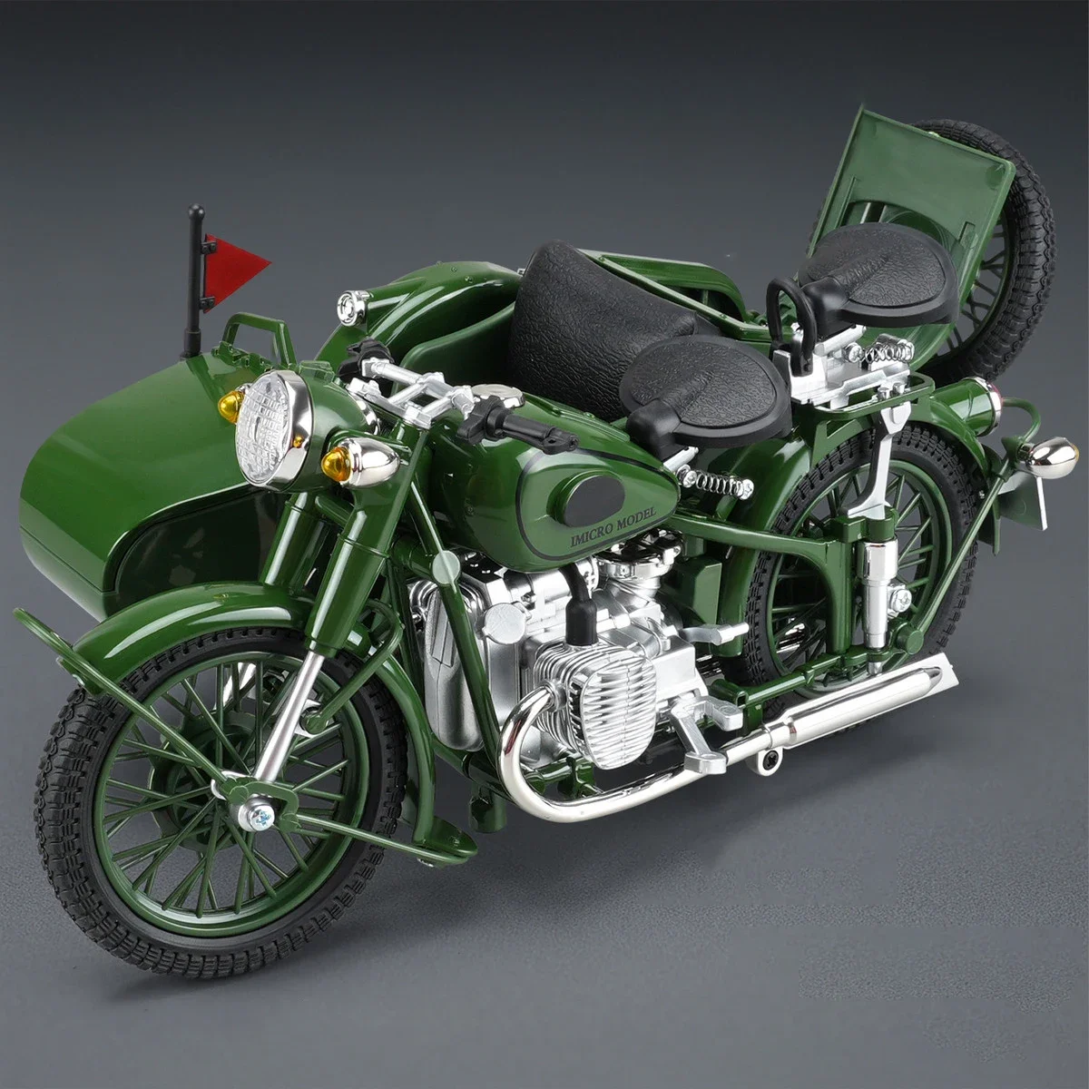 1:10 Scale Die-Cast Off-Road Motorcycle Model 2 1:10 Scale Die-Cast Off-Road Motorcycle Model - Image 2