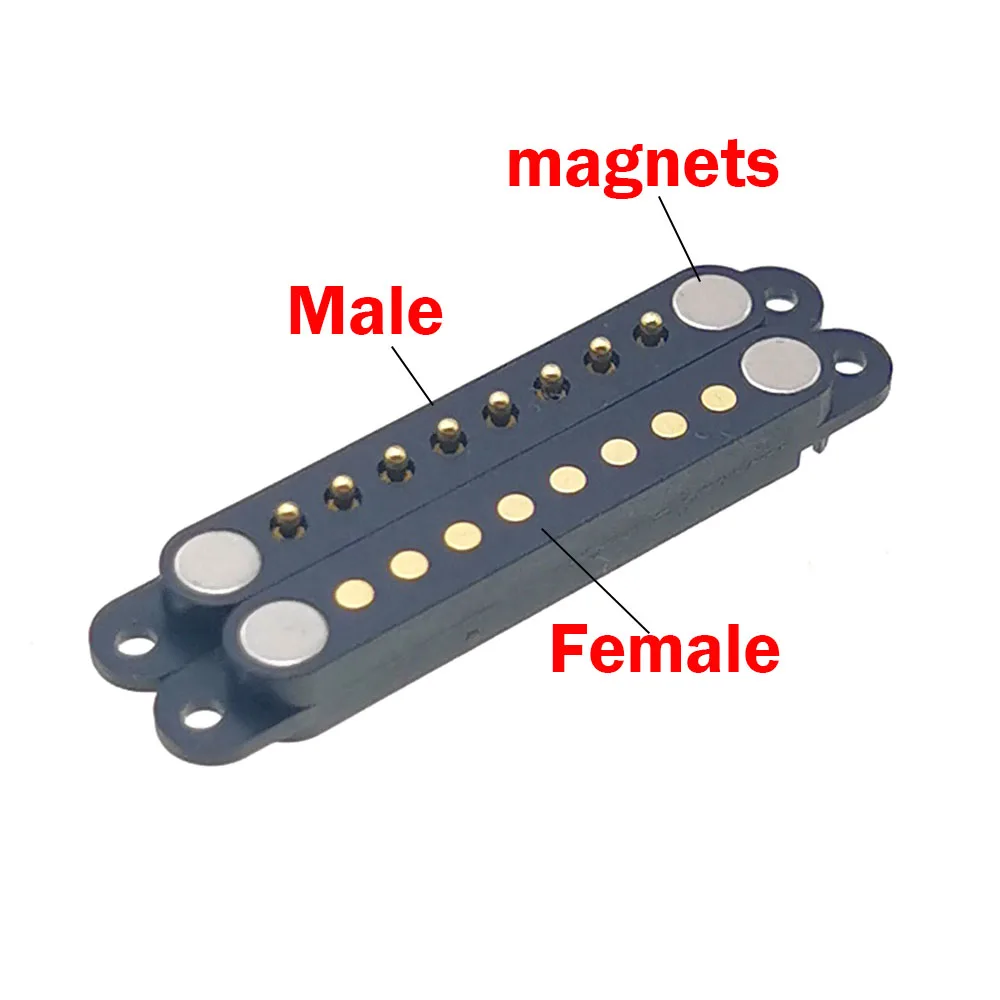 Magnetic Pogo Pin Connector for Electronics 2 Magnetic Pogo Pin Connector for Electronics - Image 2