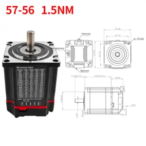 57-56 Model Integrated Stepper Motor, 1.5 Nm 13 Sfb3f458020344a1cac045611d9fd23aeT
