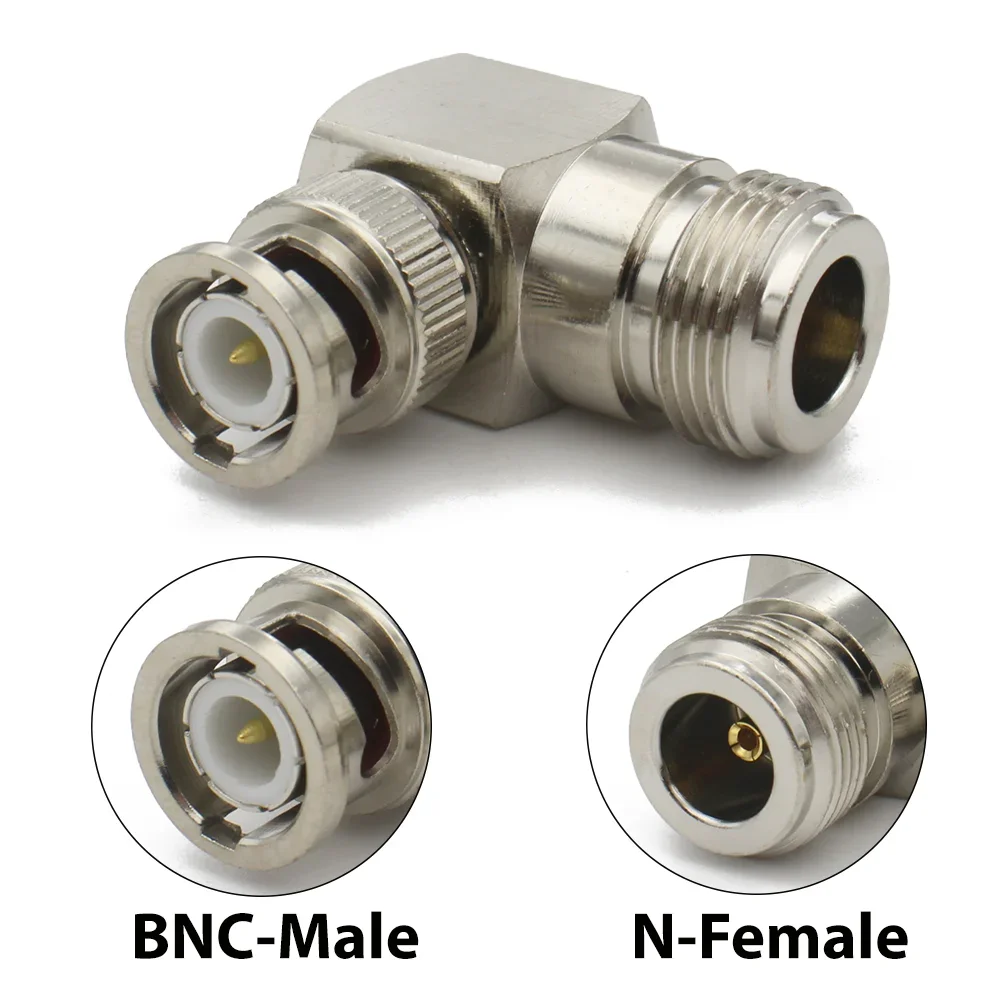 N to BNC 90° RF Adapter Set (3-Pack) 3 N to BNC 90° RF Adapter Set (3-Pack) - Image 3