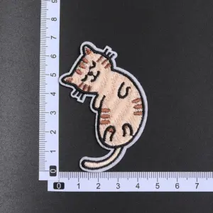 Cartoon Cat Embroidered Iron-On Patches Set 7 Sfb4edb809f9d4f27a443ca285f5b8fcar 2