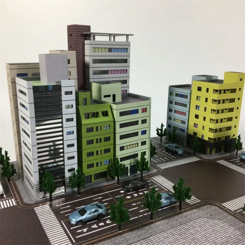 1:300 Scale City Building Diorama Model 5 1:300 Scale City Building Diorama Model - Image 5