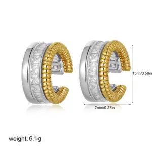 Stainless Steel Geometric Clip Earrings 19 Sfb5fb9fd4c4841b696b006df263486e6q