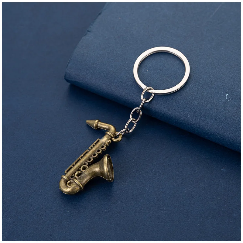 Stylish Music Lover Saxophone Keychain 4 Stylish Music Lover Saxophone Keychain - Image 4