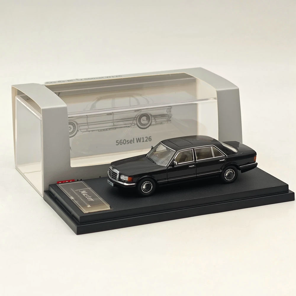 Diecast Mercedes-Benz W126 S560SEL Model 1:64 9 Diecast Mercedes-Benz W126 S560SEL Model 1:64 - Image 9