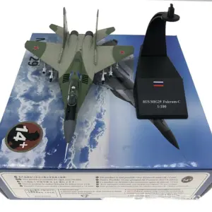 1/100 Scale Diecast MIG-29 Fulcrum C Fighter Jet 11 Sfbc71aae477c453989e055a61ed2f30be