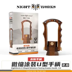 NightWorks Miniature Art Brush with Wooden Handle 13 Sfbdf802def01485899a024dcb087ffc2T