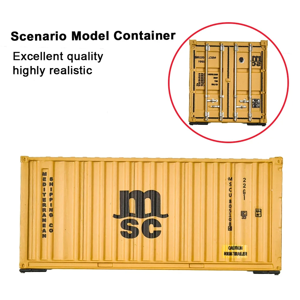 HO Scale Freight Container Model 20ft in 1:87 Scale 8 HO Scale Freight Container Model 20ft in 1:87 Scale - Image 8