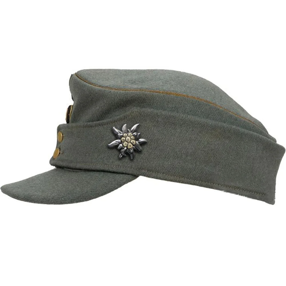 Retro Elegant Edelweiss Badge Pin 2 Retro Elegant Edelweiss Badge Pin - Image 2