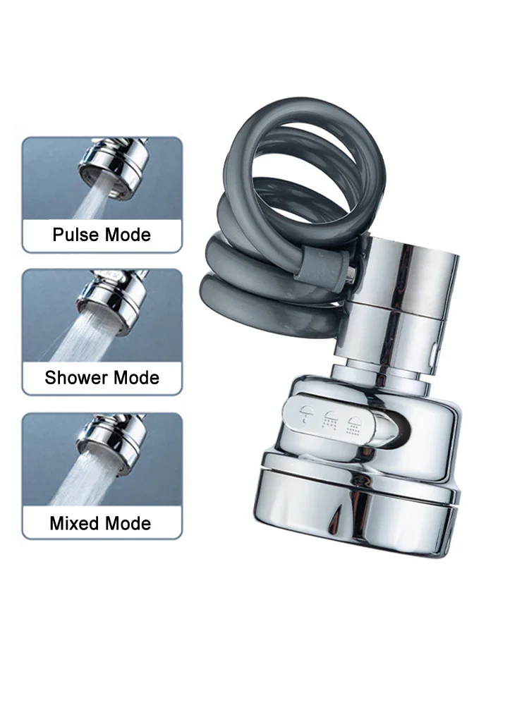 Multi-Mode Faucet Extender with Filter — 360° Rotatable 8 Multi-Mode Faucet Extender with Filter — 360° Rotatable - Image 8