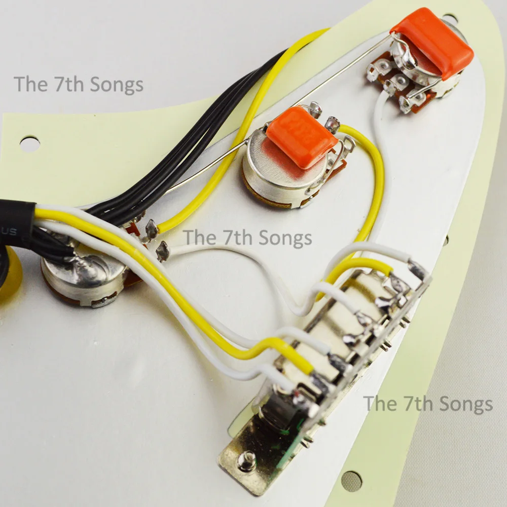 Vintage '69 Strat Pickguard with Three Single-Coil Pickups 5 Vintage '69 Strat Pickguard with Three Single-Coil Pickups - Image 5