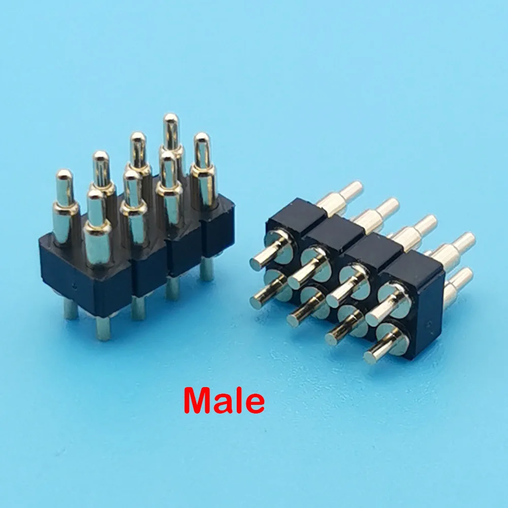 8-Pin 2.54mm Pitch Pogo Connector for Electronics 3 8-Pin 2.54mm Pitch Pogo Connector for Electronics - Image 3