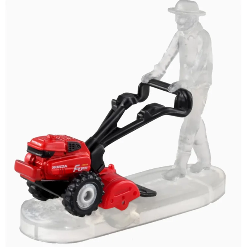Vivid Red Honda Walking Tractor Model 1:28 Scale 2 Vivid Red Honda Walking Tractor Model 1:28 Scale - Image 2