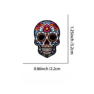 Vibrant Mexican Day of the Dead Brooch 16 Sfce0a902b7d8469caf3c6f433ae115d82
