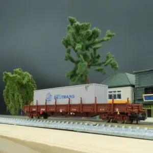 Fleischmann 1:160 Flatbed Freight Car 9 Sfcea0d485b5348c5bdf7002b4b7a4533Q