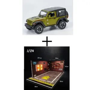 Vibrant Yellow Wrangler Rubicon Diecast Model 16 Sfcf73fe12ce348fa83ecff4988ce2b6ep