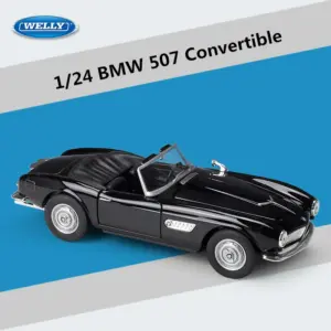 WELLY 1:24 BMW 507 Vintage Car Model 17 Sfcfa1489d7c04a8d8b639ae46699e7592