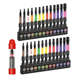 Ultra Torx Impact Bit Set T7–T40 for Heavy-Duty Use