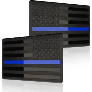 Embossed 3D Metal American Flag Decals Set 17 Sfd01cb6a57a242bda5d39e7ab2dcaf6ct