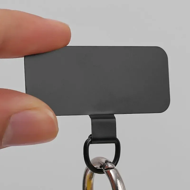 Stainless Steel Phone Tether Gasket with Anti-Loss Clips 2 Stainless Steel Phone Tether Gasket with Anti-Loss Clips - Image 2