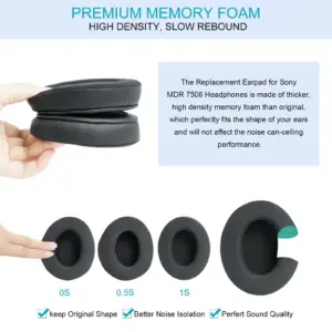 Premium Replacement Ear Pads for Sony MDR Headphones 11 Sfd341be662324b8ab3f357b640ad3333d