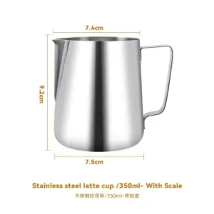 Stainless Steel Milk Frothing Jug 350ml 13 Sfd41705d110d4e099796e188e65d682f8