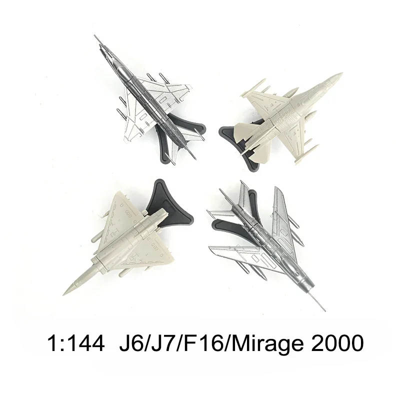 1/144 Scale Fighter Jet Model Set Including J-6, J-7, F-16, Mirage 2000 5 1/144 Scale Fighter Jet Model Set Including J-6, J-7, F-16, Mirage 2000 - Image 5