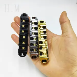 High-End LP Electric Guitar Roller Bridge Set 12 Sfd9017ac71b74e8e943e9bd0f2856737O