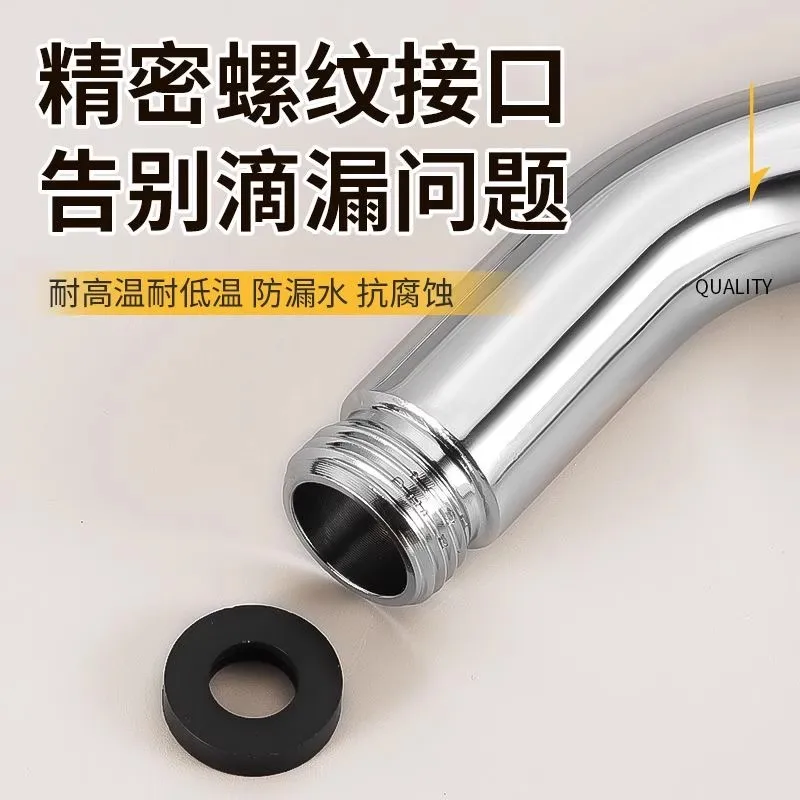 Chrome-Plated Stainless Steel Shower Adapter 135° Bend 5 Chrome-Plated Stainless Steel Shower Adapter 135° Bend - Image 5