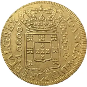 Brazil 1726 Gold Replica Coin for Collectors