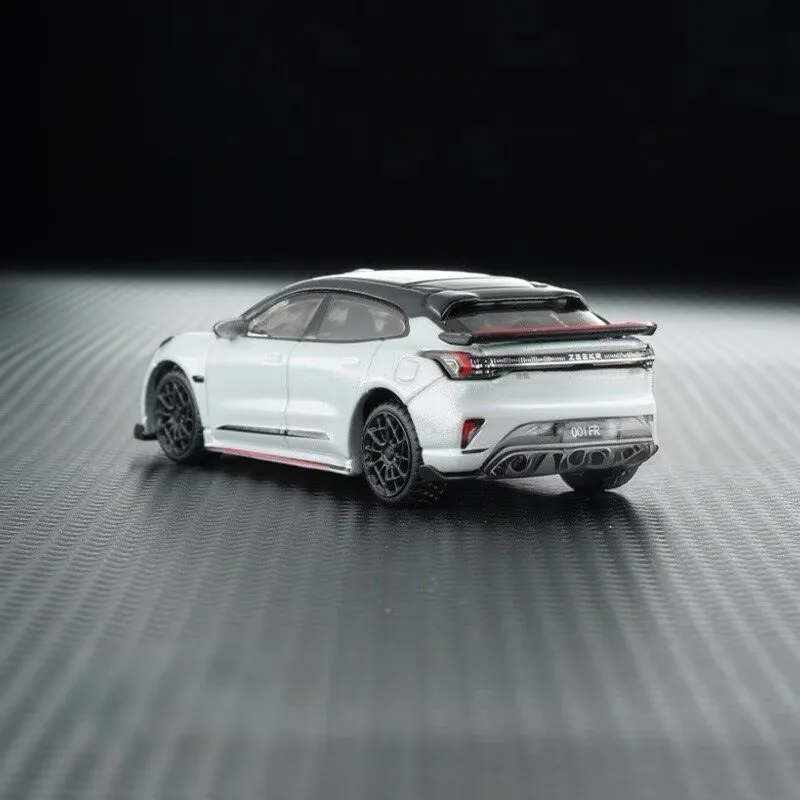 ZEEKR 001 FR 1:64 Diecast Model in White 6 ZEEKR 001 FR 1:64 Diecast Model in White - Image 6