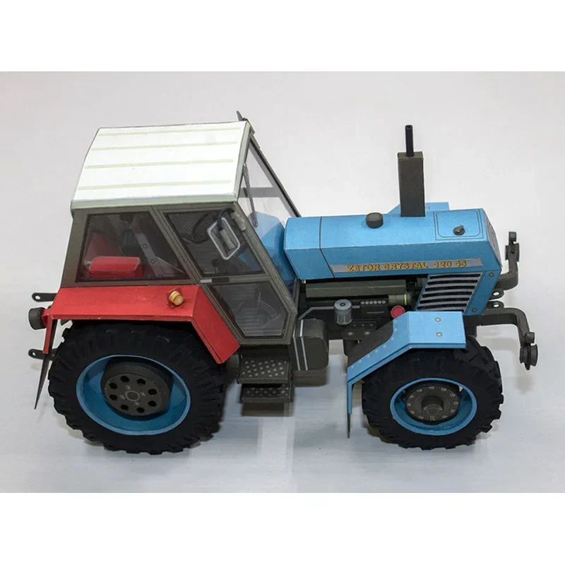 Zetor 120 45 Tractor Paper Model Kit 3 Zetor 120 45 Tractor Paper Model Kit - Image 3