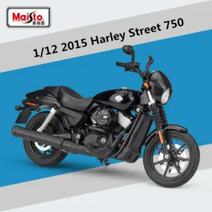 Maisto Street 750 Alloy Motorcycle Model 1:12 Scale 8 Sfe11466f3a144eea84e928652194da116