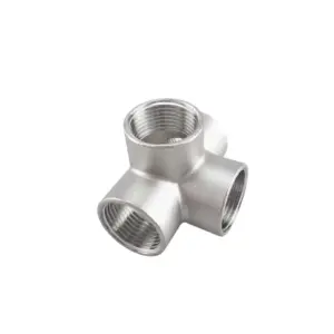 Stainless Steel 3-Way Pipe Fitting 1/4-2 Inch 6 Sfe114917e479416293618088f7eb1704T