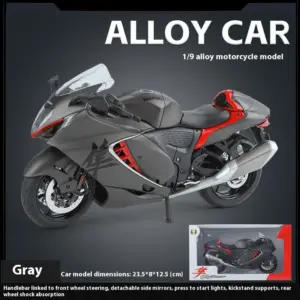 1/9 Suzuki Hayabusa Motorcycle Model Replica 14 Sfe377a1595b04929b6ac4790ffeac6c9a