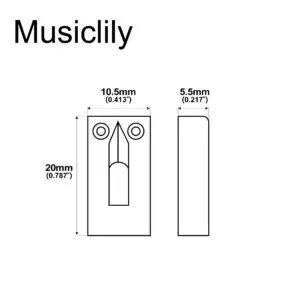 Six Zinc Alloy Strat and Tele Guitar Saddles 9 Sfe4977cfa00145dd8d5c10d1b547e4cf1