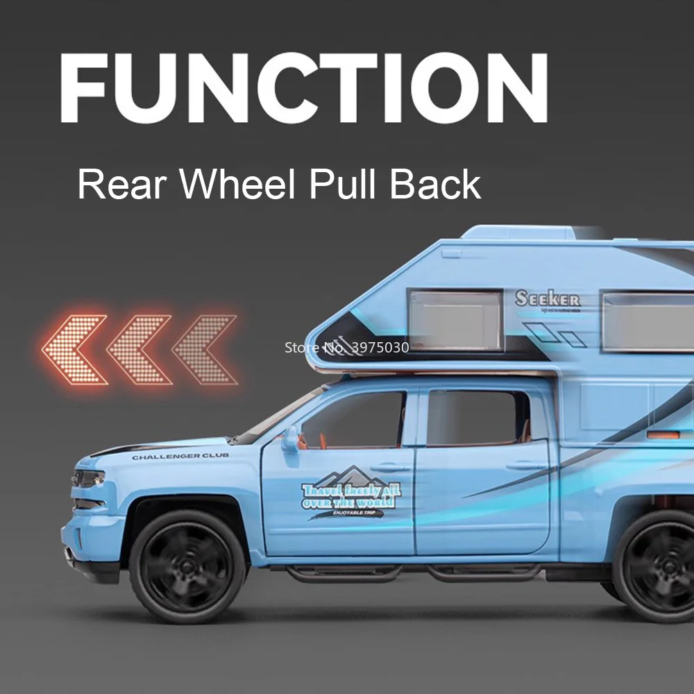 1:32 Scale Camper Van Model with Lights 4 1:32 Scale Camper Van Model with Lights - Image 4