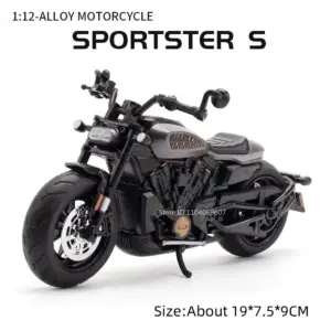 GINGER 300 Motorcycle Diecast Model 1:12 Scale 19 Sfe4eba041b0f4cd1bd3797c2f518f206K