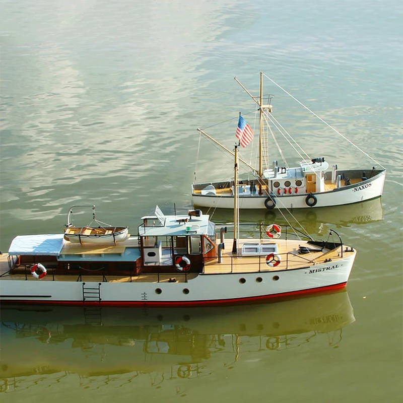 Wooden Yacht Model Northwest Wind 711mm 6 Wooden Yacht Model Northwest Wind 711mm - Image 6