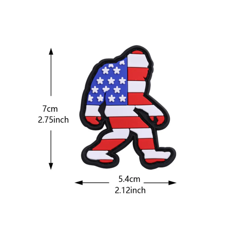 Patriotic PVC Rubber Patch Set for Tactical Gear 3 Patriotic PVC Rubber Patch Set for Tactical Gear - Image 3
