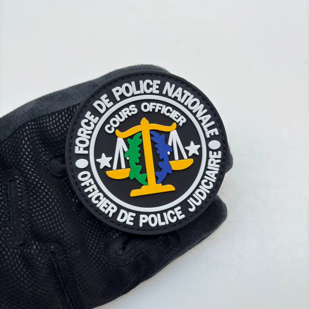 French Police Emblem PVC Patch for Collectors 4 French Police Emblem PVC Patch for Collectors - Image 4