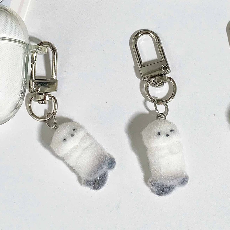 Cute 4cm Plush Sea Otter Keychain 4 Cute 4cm Plush Sea Otter Keychain - Image 4