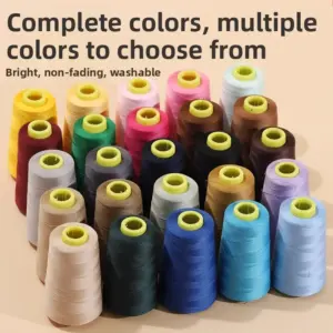 Vibrant 3000-Yard Polyester Sewing Thread 12 Sff18be3219bd45a8bde4ba4f5e5189deo