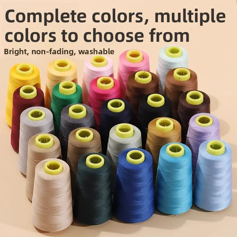 Vibrant 3000-Yard Polyester Sewing Thread 3 Vibrant 3000-Yard Polyester Sewing Thread - Image 3