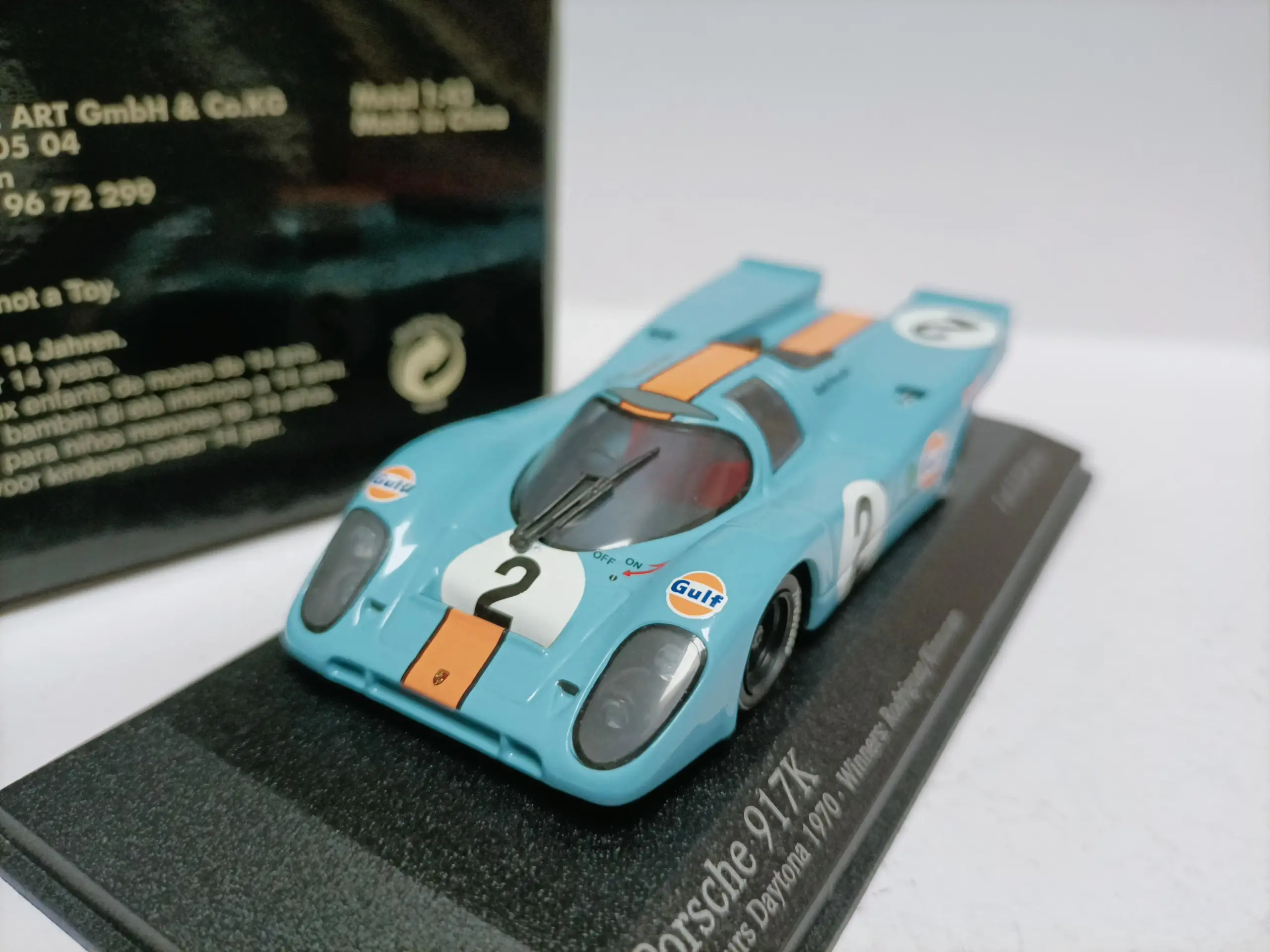 1973 Porsche 911 Carrera RSR Diecast Model 1:43 Scale 6 1973 Porsche 911 Carrera RSR Diecast Model 1:43 Scale - Image 6