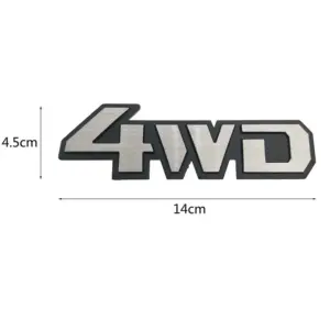 3D 4WD Emblem for Vehicles 7 Sff4ccc4d10af4017a264a2632694338c8